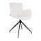 Kick swivel chair Novi - White