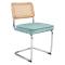 Kick tubular frame chair Kai - Mint Green