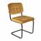 KICK IVY Tubular Frame Chair - Gold