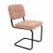 Kick Yves Tubular Frame Chair - Pink