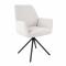 Kick swivel chair  Alex - White