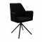 Kick swivel chair  Alex - Black