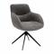 Kick swivel chair Fer - Dark Grey