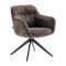 Kick swivel chair Sten - Dark Grey