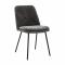 Kick dining chair Amy - Dark Grey