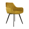 KICK KARL Velvet Dining Chair - Gold