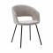 Kick dining chair Mette - Grey