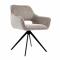 Kick swivel chair Miyo - Taupe