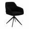 Kick swivel chair Ravi - Black