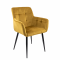 Kick Rev Dining Chair - Velvet - Gold