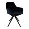 Kick swivel chair Tom - Black