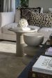 Kick side table Jon - Brown