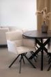 Kick dining chair Aya - Champagne