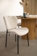 Kick dining chair Ize - Grey