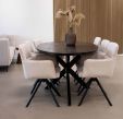 Kick dining chair Aya - Champagne