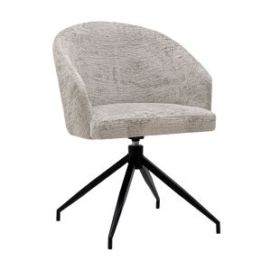 Kick swivel chair Merle - Grey