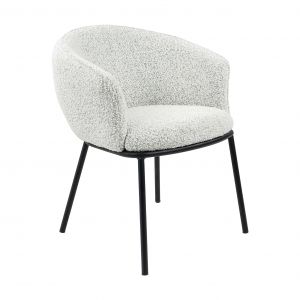 Kick Duke Dining Chair - Black/White