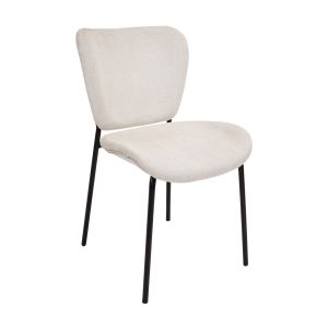 Kick dining chair Ize - Crème