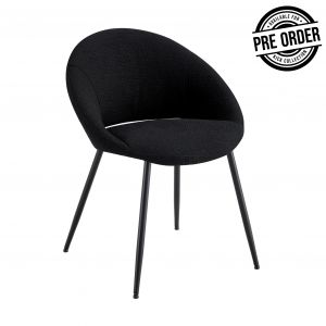 Kick dining chair Job - Black