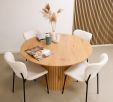 Kick dining chair Ize - Beige