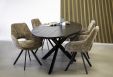 Kick dining chair Jorn - Champagne