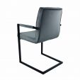 Kick Armchair JIM - Velvet - Grey