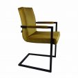 KICK JIM Armchair - Velvet - Gold