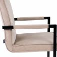 Kick Armchair JIM - Velvet - Champagne