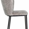 Kick bar stool Bo - Grey