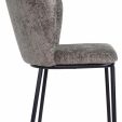 Kick bar stool Bo - Dark Grey