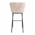 Kick bar stool Bo - Champagne