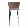 Kick bar stool Bo - Taupe