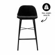 Kick Bar Stool Joel - Black