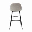 Kick Bar Stool Joel - Grey