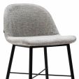 Kick Bar Stool Joel - Grey