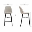 Kick Bar Stool Lara - Champagne