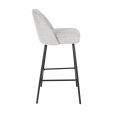 Kick Bar stool Lucy - Grey