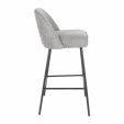 Kick Bar stool Lucy - Dark Grey