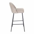 Kick Bar stool Lucy - Taupe