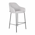 Kick bar stool Suus - Grey