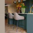 Kick bar stool Suus - Champagne