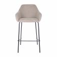 Kick bar stool Suus - Taupe