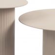 Kick side table Tilo - L - Beige