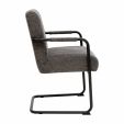 Kick Isa Tubular Frame Chair - Dark Grey