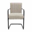 Kick Isa Tubular Frame Chair - Beige