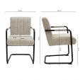 Kick Isa Tubular Frame Chair - Beige