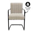 Kick Isa Tubular Frame Chair - Beige