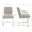 Kick Isa Tubular Frame Chair - Beige