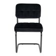 KICK IVY Tubular Frame Chair - Black