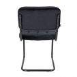 KICK IVY Tubular Frame Chair - Black